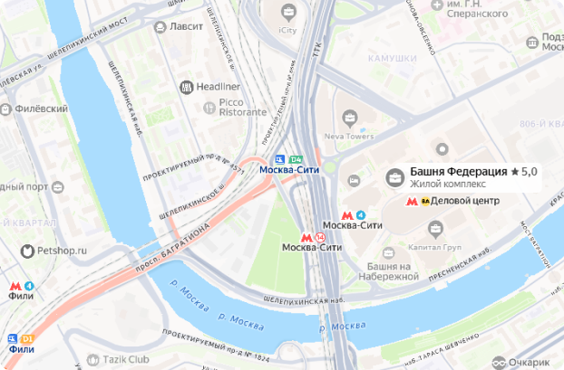 Схема расположения и контакты магазина Gosoft Store