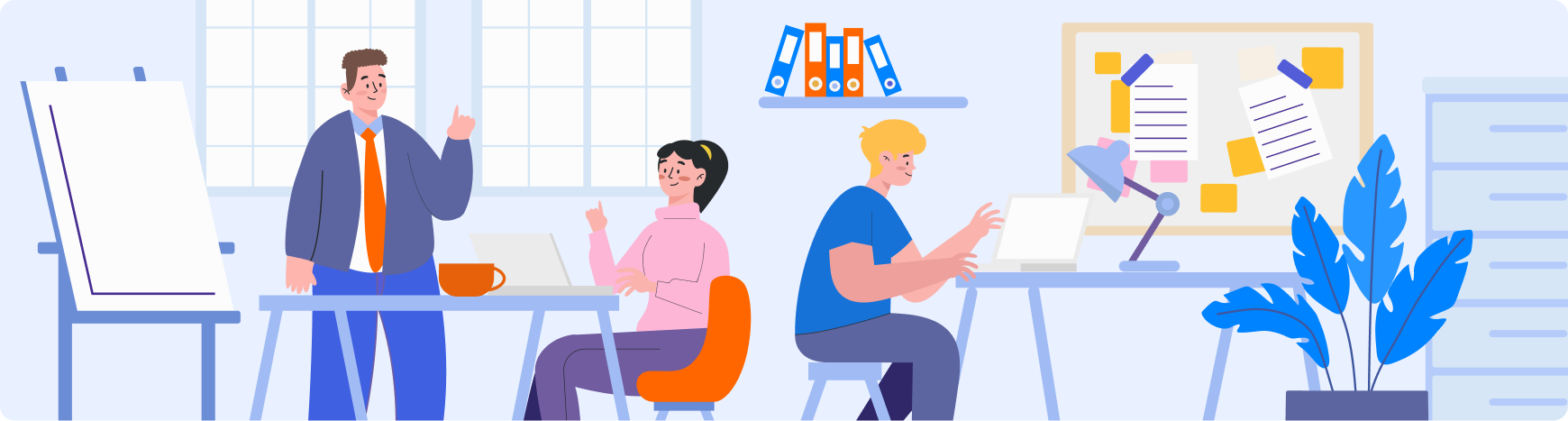 Иллюстрация кабинета