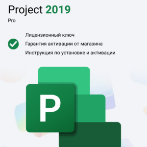 Ключ активации Microsoft Project Professional 2019