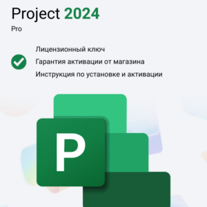Ключ активации Microsoft Project Professional 2024