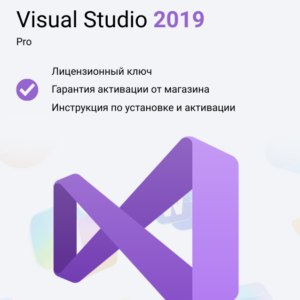 Ключ активации Microsoft Visual Studio Professional 2019