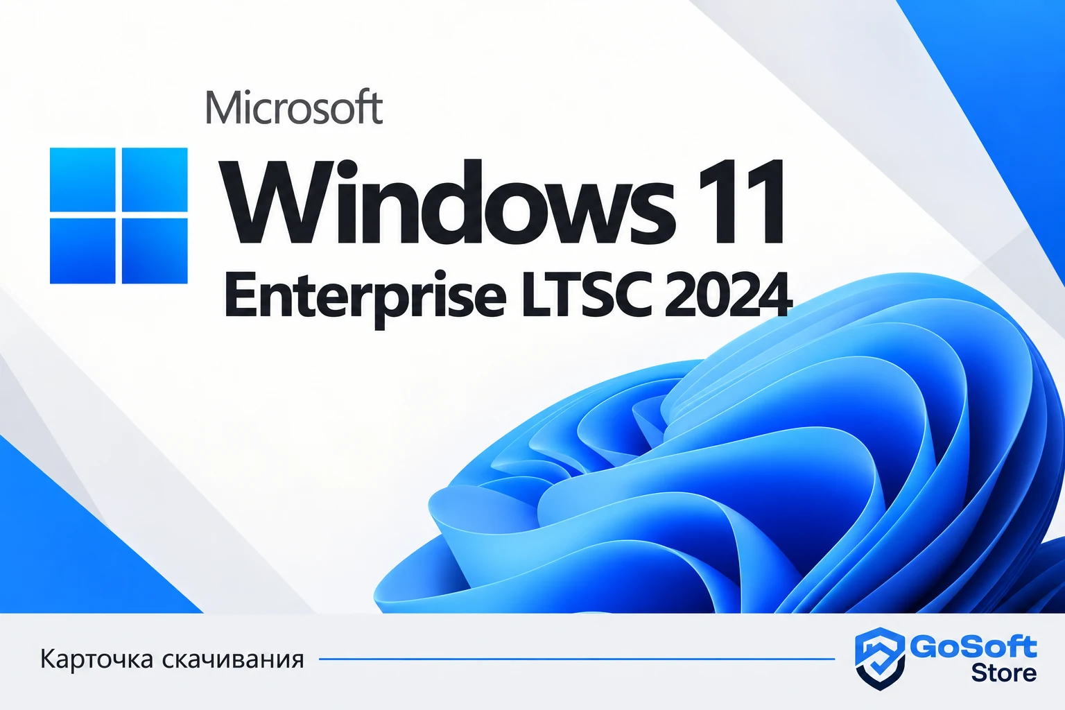 Windows 11 Enterprise LTSC 2024 — обложка карточки GoSoft